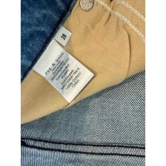 Rag & Bone Nina High Rise Ankle Cigarette Denim Jeans 28 - Picture 8 of 10